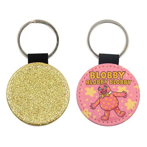 Blobby - keyring by Ms Doodle