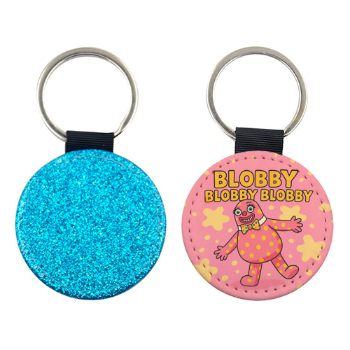 Blobby - keyring by Ms Doodle