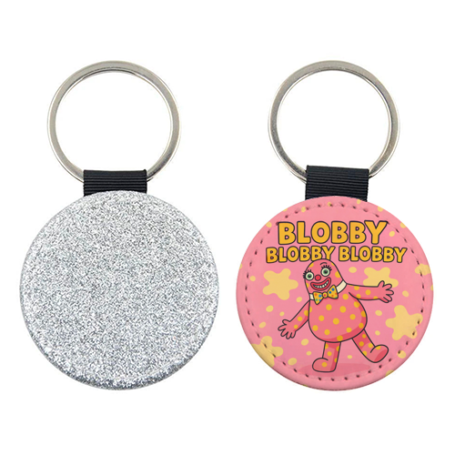 Blobby - keyring by Ms Doodle