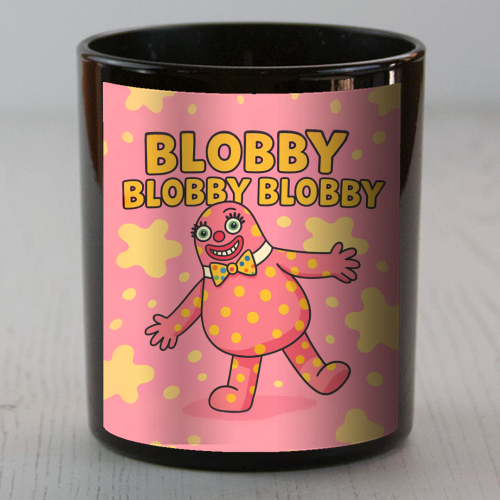 Blobby - scented candle by Ms Doodle