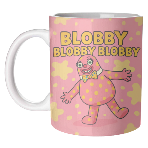 Blobby - unique mug by Ms Doodle