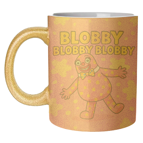 Blobby - unique mug by Ms Doodle