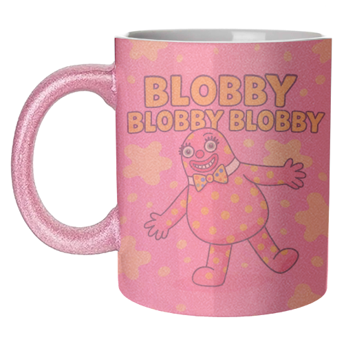 Blobby - unique mug by Ms Doodle