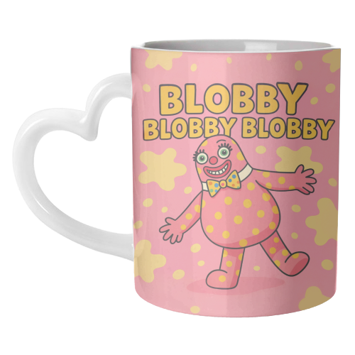 Blobby - unique mug by Ms Doodle