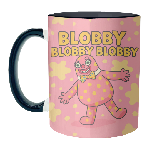 Blobby - unique mug by Ms Doodle