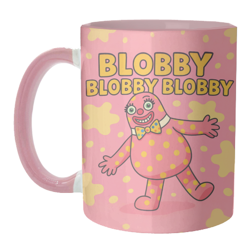Blobby - unique mug by Ms Doodle
