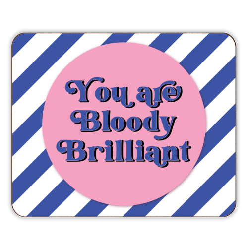 Bloody Brilliant - designer placemat by Mad Philomena