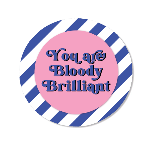 Bloody Brilliant - Magnet by Mad Philomena