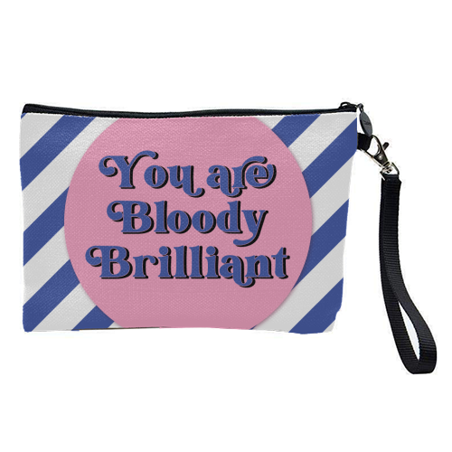 Bloody Brilliant - pretty makeup bag by Mad Philomena