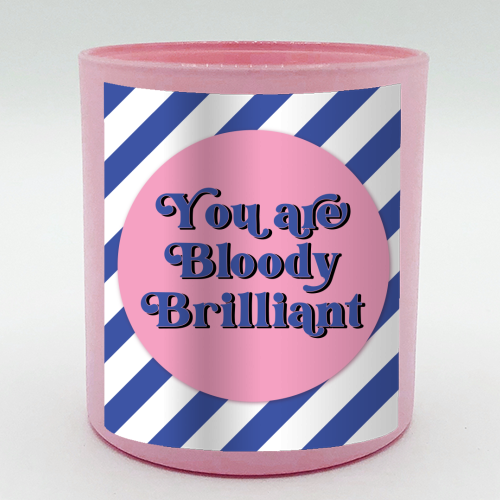 Bloody Brilliant - scented candle by Mad Philomena