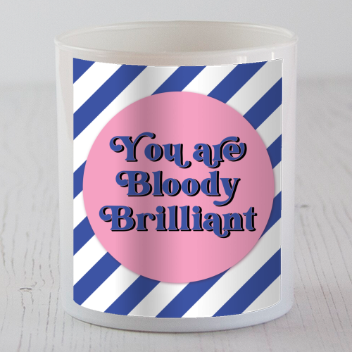 Bloody Brilliant - scented candle by Mad Philomena