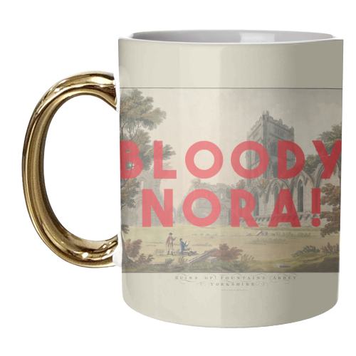 Bloody Nora - unique mug by The 13 Prints