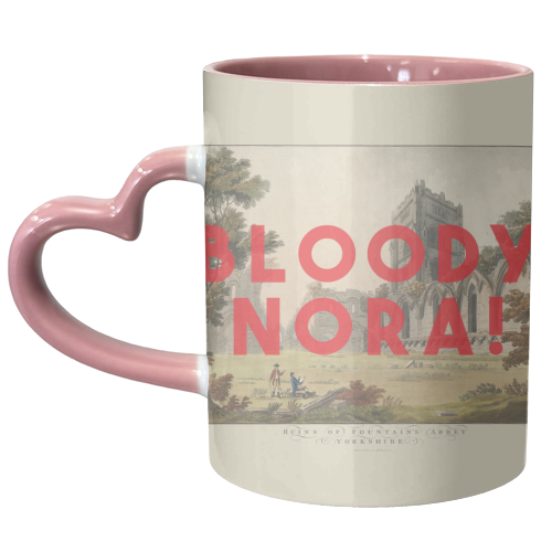 Bloody Nora - unique mug by The 13 Prints