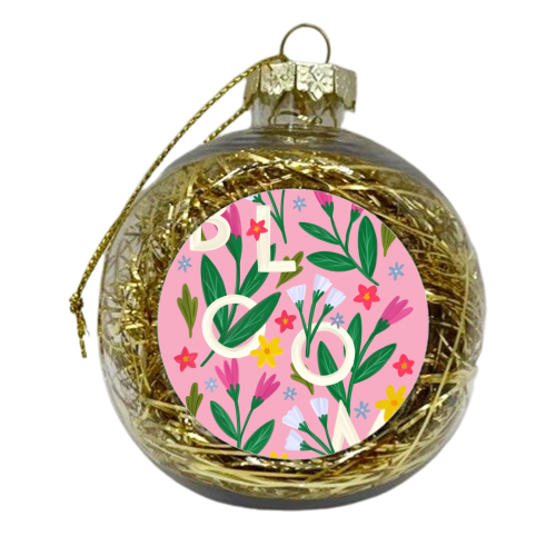 Bloom - xmas bauble by Natalie Rodrigues