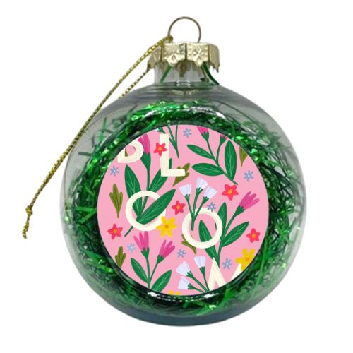 Bloom - xmas bauble by Natalie Rodrigues