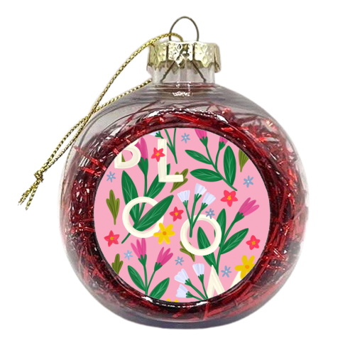 Bloom - xmas bauble by Natalie Rodrigues
