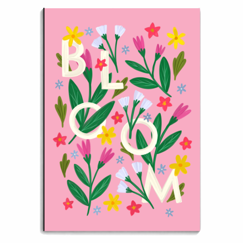 Bloom - personalised A4, A5, A6 notebook by Natalie Rodrigues