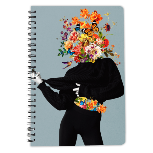 Blow my body - personalised A4, A5, A6 notebook by Larissa Grace