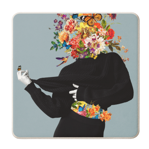 Blow my body - personalised beer coaster by Larissa Grace