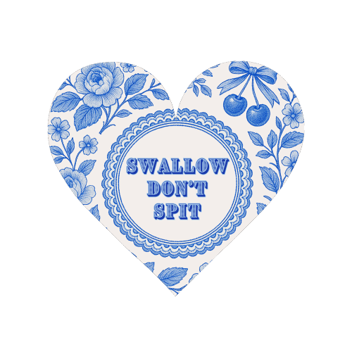 Blue and White Vintage Plate - Magnet by Lilly Rose