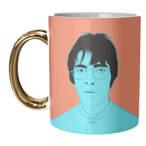 Blue Liam - unique mug by Adam Regester