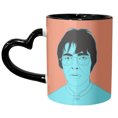Blue Liam - unique mug by Adam Regester