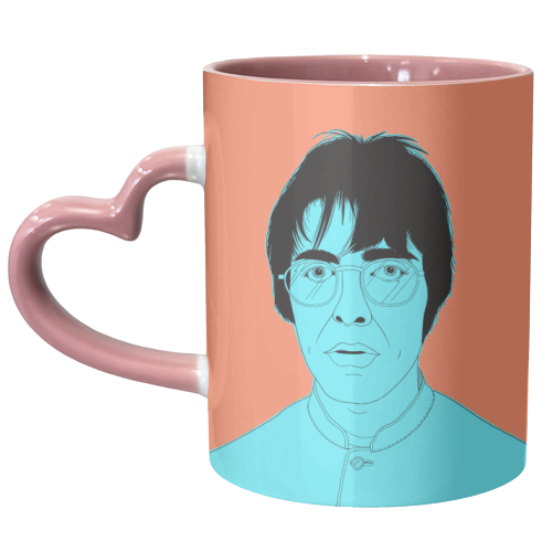 Blue Liam - unique mug by Adam Regester