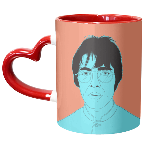 Blue Liam - unique mug by Adam Regester