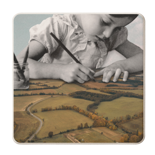 Blueprints of Imagination - personalised beer coaster by OhMC! Designs