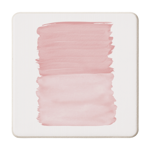 Blush Abstract Minimalism #1 #minimal #ink #decor #art - personalised beer coaster by Anita Bella Jantz