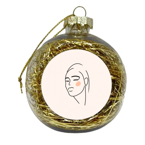 Blush - xmas bauble by Pink and Pip