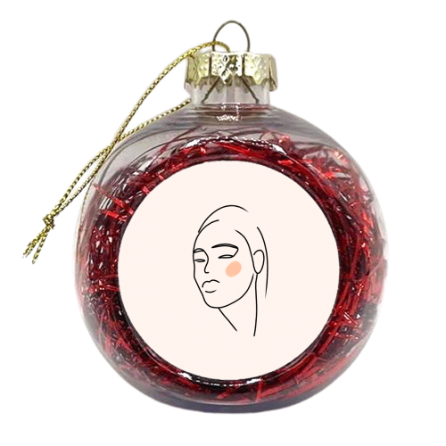 Blush - xmas bauble by Pink and Pip
