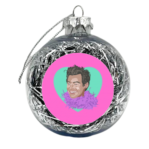 BOA LOVE - xmas bauble by Wallace Elizabeth