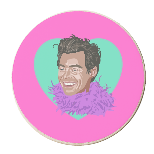 BOA LOVE - personalised beer coaster by Wallace Elizabeth