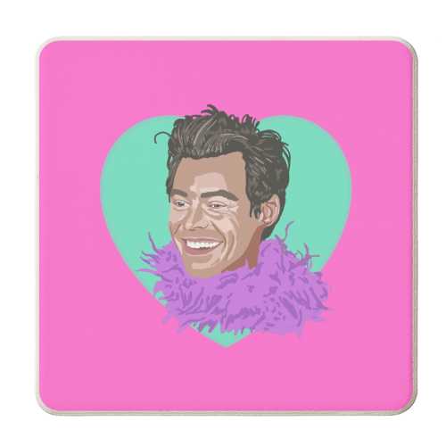 BOA LOVE - personalised beer coaster by Wallace Elizabeth