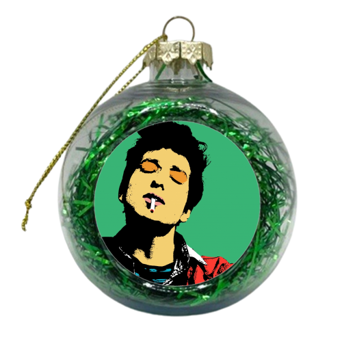 Bob - xmas bauble by Wallace Elizabeth