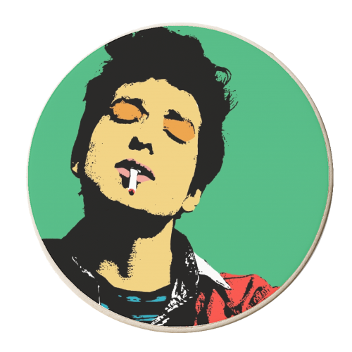 Bob - personalised beer coaster by Wallace Elizabeth