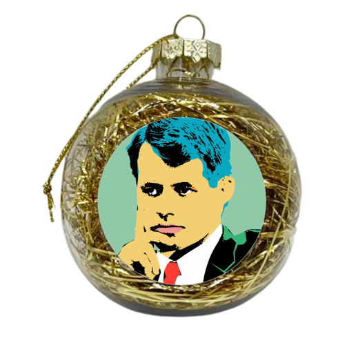 Bobby - xmas bauble by Wallace Elizabeth