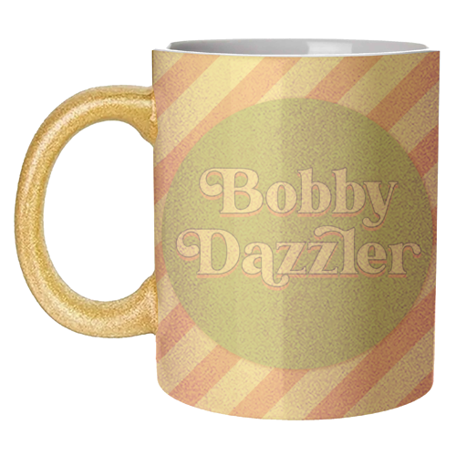 Bobby Dazzler - unique mug by Mad Philomena