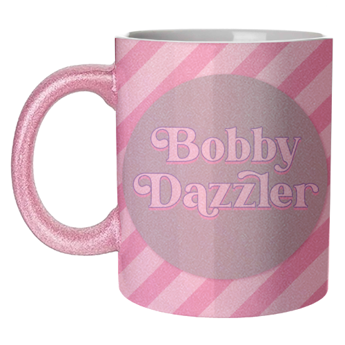 Bobby Dazzler - unique mug by Mad Philomena