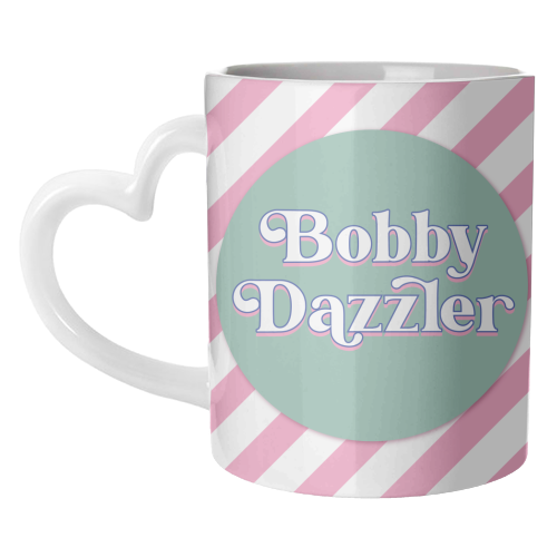 Bobby Dazzler - unique mug by Mad Philomena