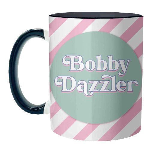 Bobby Dazzler - unique mug by Mad Philomena