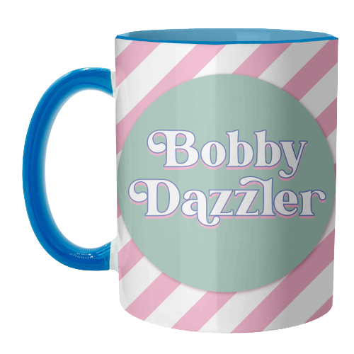 Bobby Dazzler - unique mug by Mad Philomena