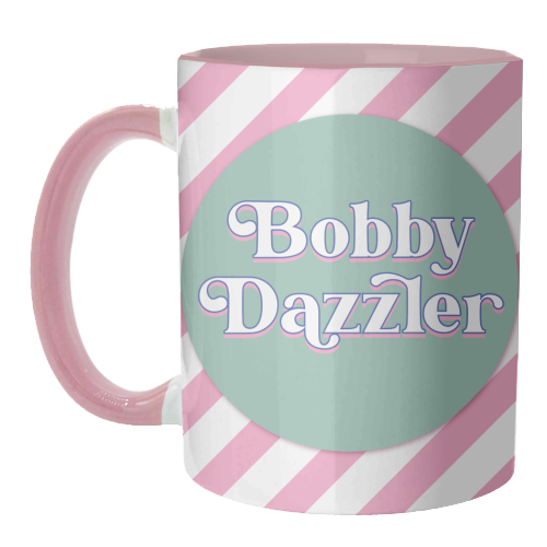 Bobby Dazzler - unique mug by Mad Philomena