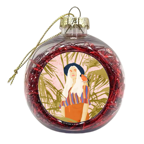 Bohemian Life - xmas bauble by Uma Prabhakar Gokhale