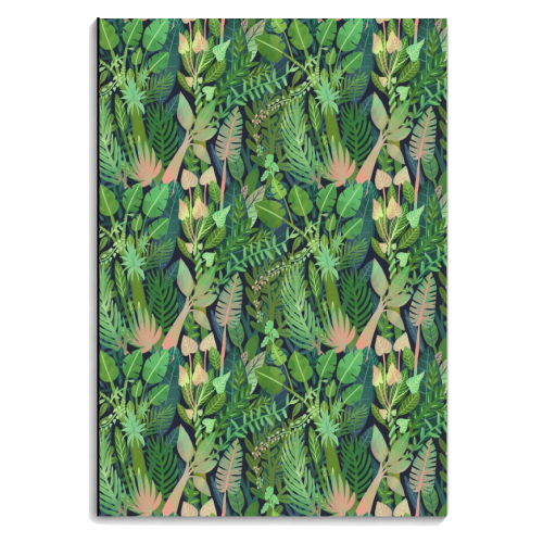 Boho Jungle - personalised A4, A5, A6 notebook by Samantha Dolan