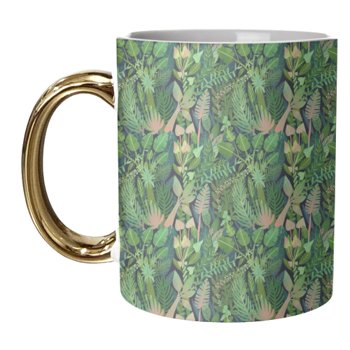 Boho Jungle - unique mug by Samantha Dolan