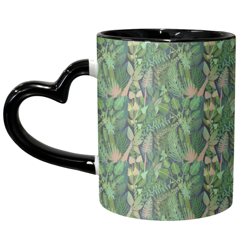 Boho Jungle - unique mug by Samantha Dolan