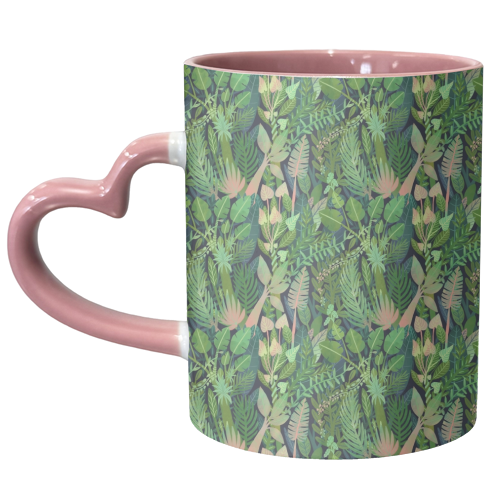 Boho Jungle - unique mug by Samantha Dolan