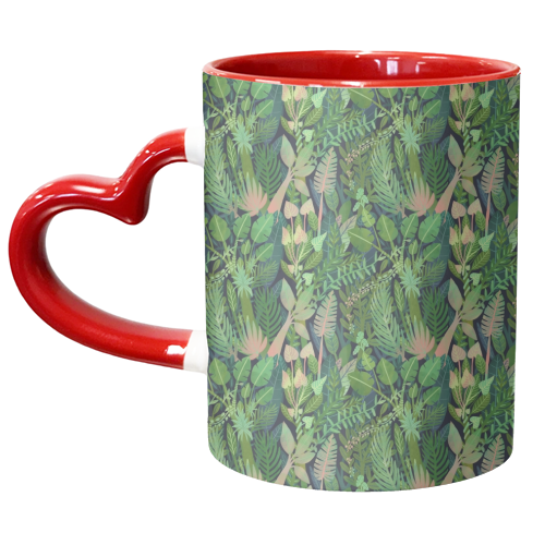 Boho Jungle - unique mug by Samantha Dolan